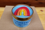 Kerze Rainbow a-go-go
